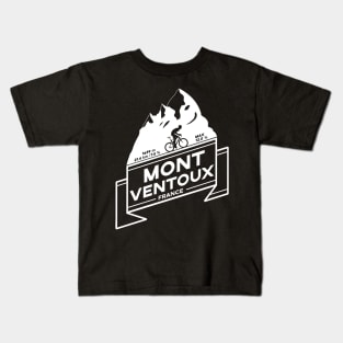 Mont Ventoux, Road Cycling Climb Kids T-Shirt